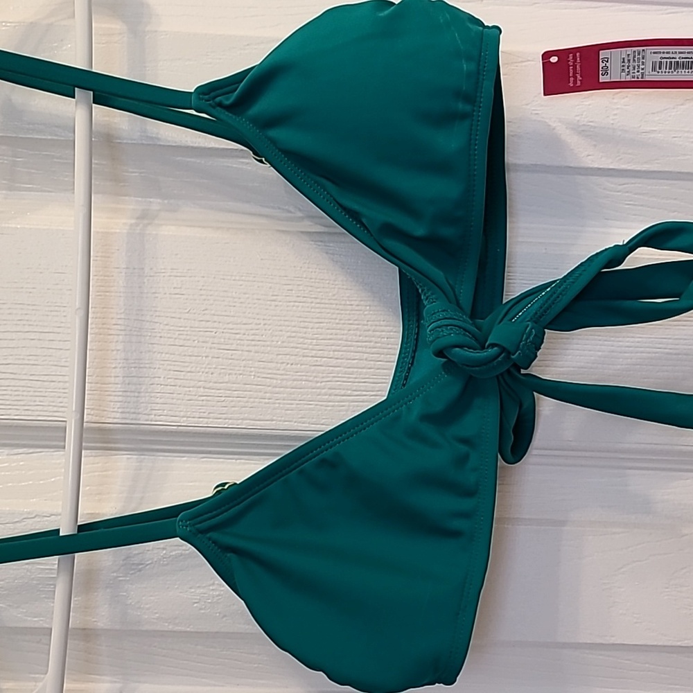 NWT, Bikini top, ties in front - Picture 2 of 4